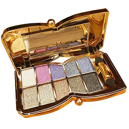 Shimmer Eye Shadow Makeup Palette (10 Colors)